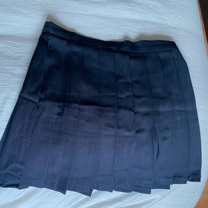 Black tennis skirt